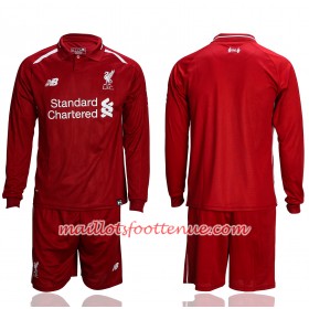 Maillot/Tenue Liverpool Enfant Domicile 2018/2019 Manche Longue
